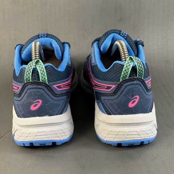 ASICS WOMEN'S GEL-VENTURE 7 sneaker SHOES PEACOAT/HOT PINK size 6.5 - Picture 4 of 8